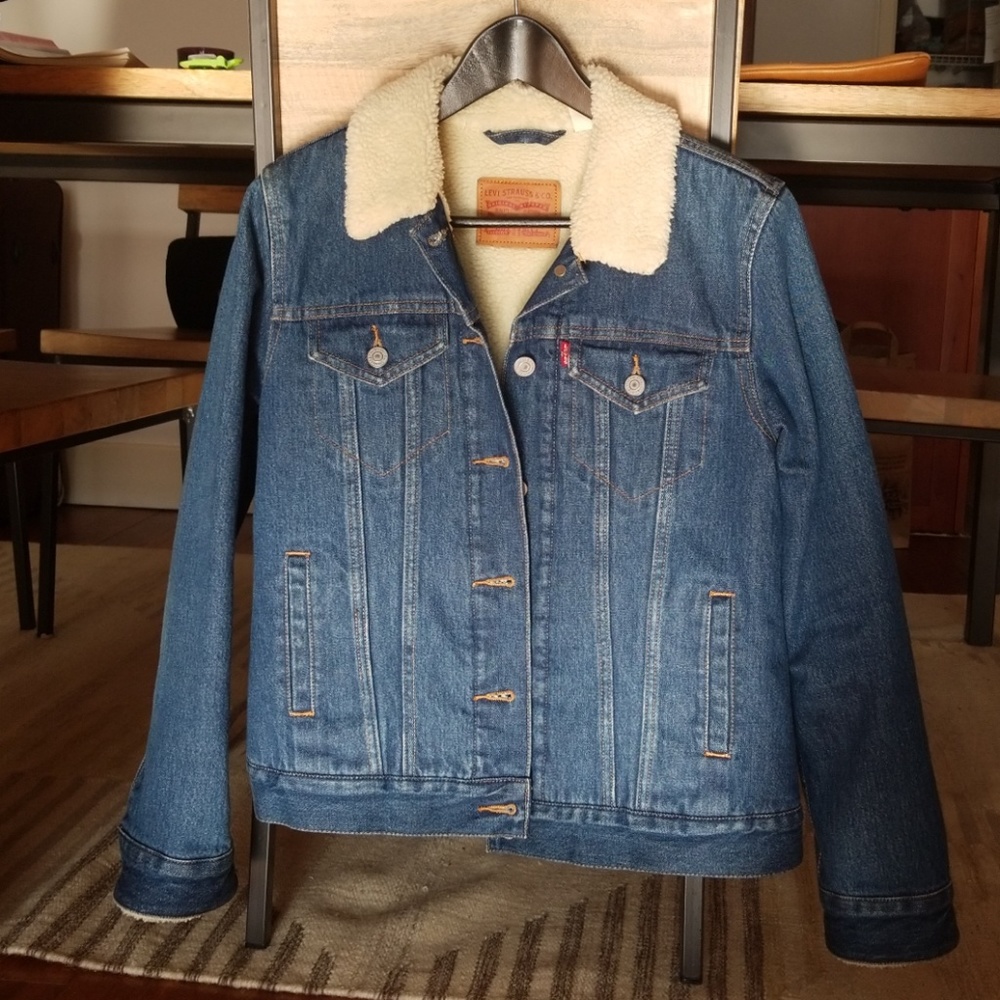 Levi Strauss Sherpa Denim jacket